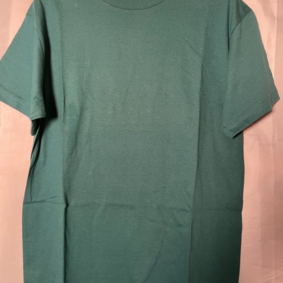 Champs Sports Green Basic Short Sleeve Crew Neck Mens Cotton Tee T-Shirt Small - Picture 1 of 3